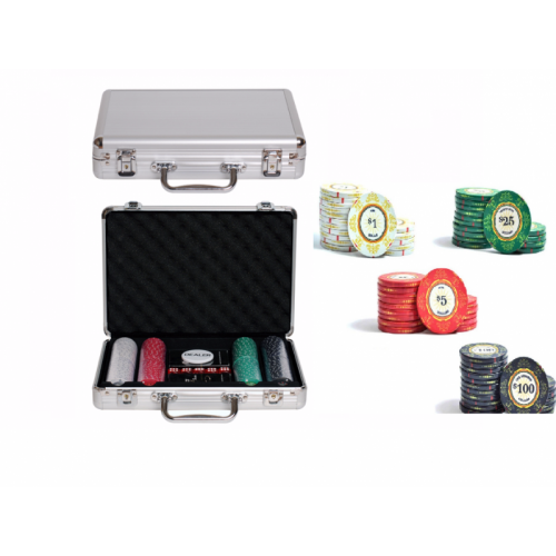 Набор для покера Luxury Ceramic на 200 фишек Набор для покера Luxury Ceramic на 200 фишек